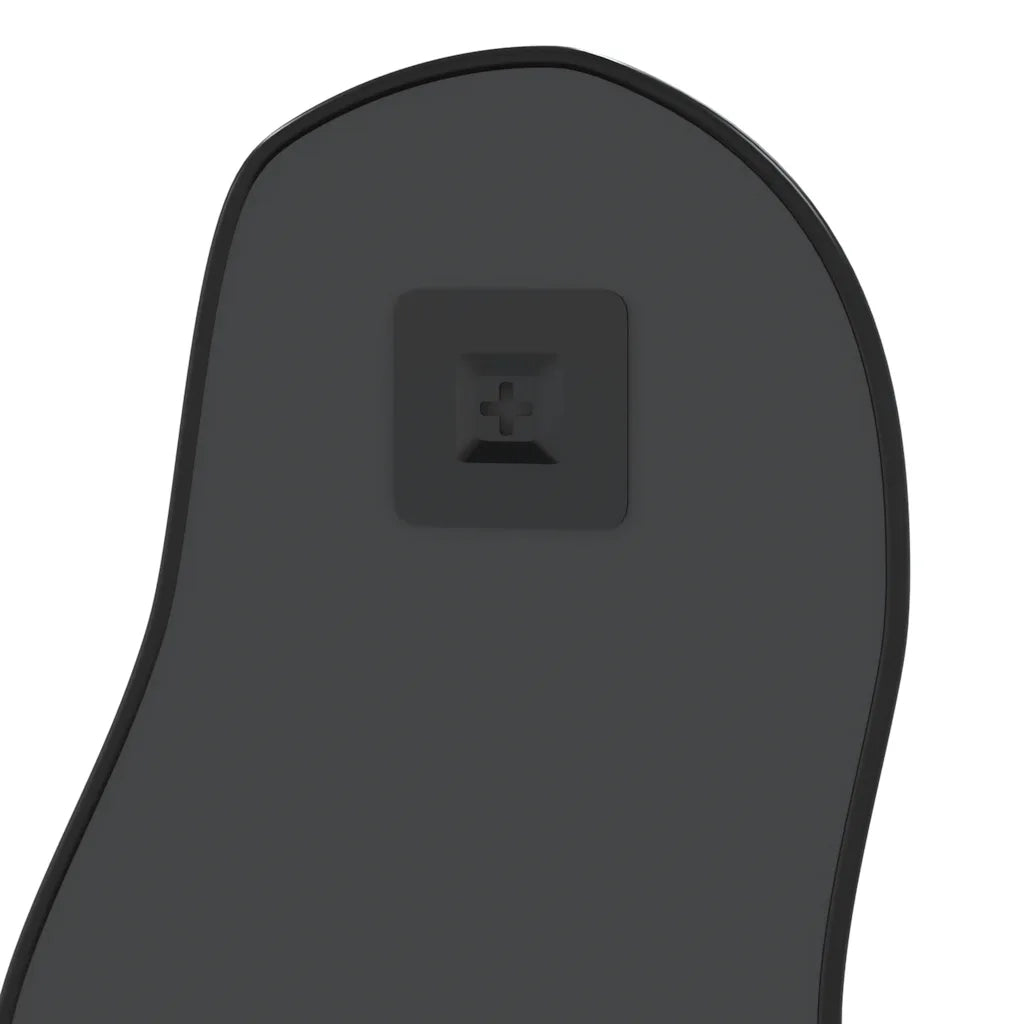 Specchio da Parete Nero 70x30 cm 348265