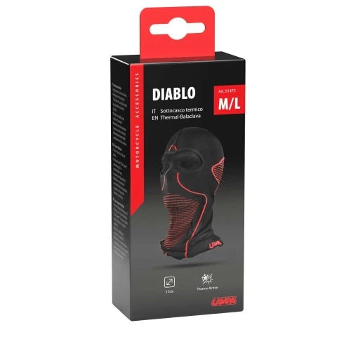 Diablo, sottocasco termico - M/L - 55-58 cm