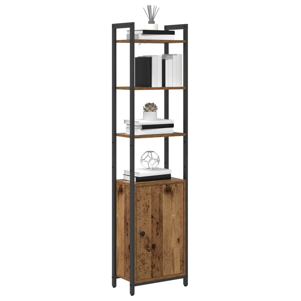 Armadio per Libri Legno vecchio 40 x 24 x 161 cm 883854