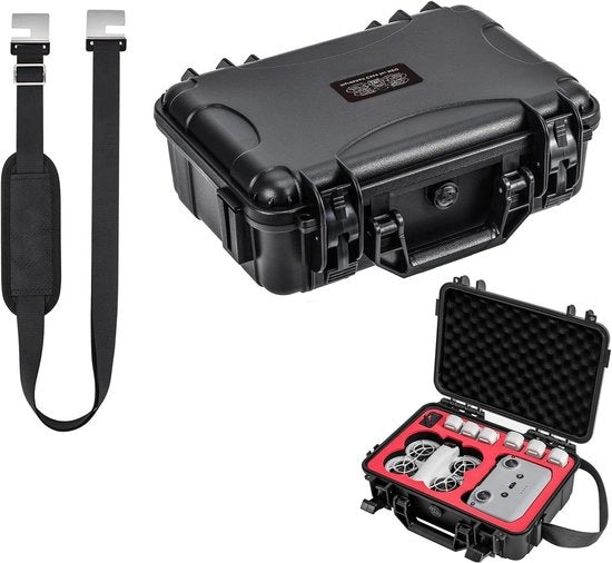 Zaino impermeabile per DJI Neo Fly Combo - Borsa portatile per drone e accessori - Nero