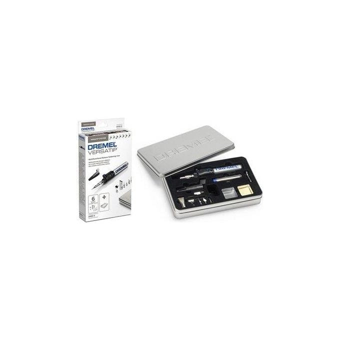 Dremel VersaTip 2000-6 Saldatore a gas 1200 °C Nero, Acciaio inossidabile