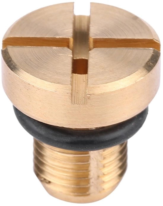 Vite a tappo in metallo di alta qualità - anello di gomma O - libero CNC - pezzo di ricambio 17111712788 - compatibile con 318i - resistente all'usura e robusto - vite per liquido refrigerante