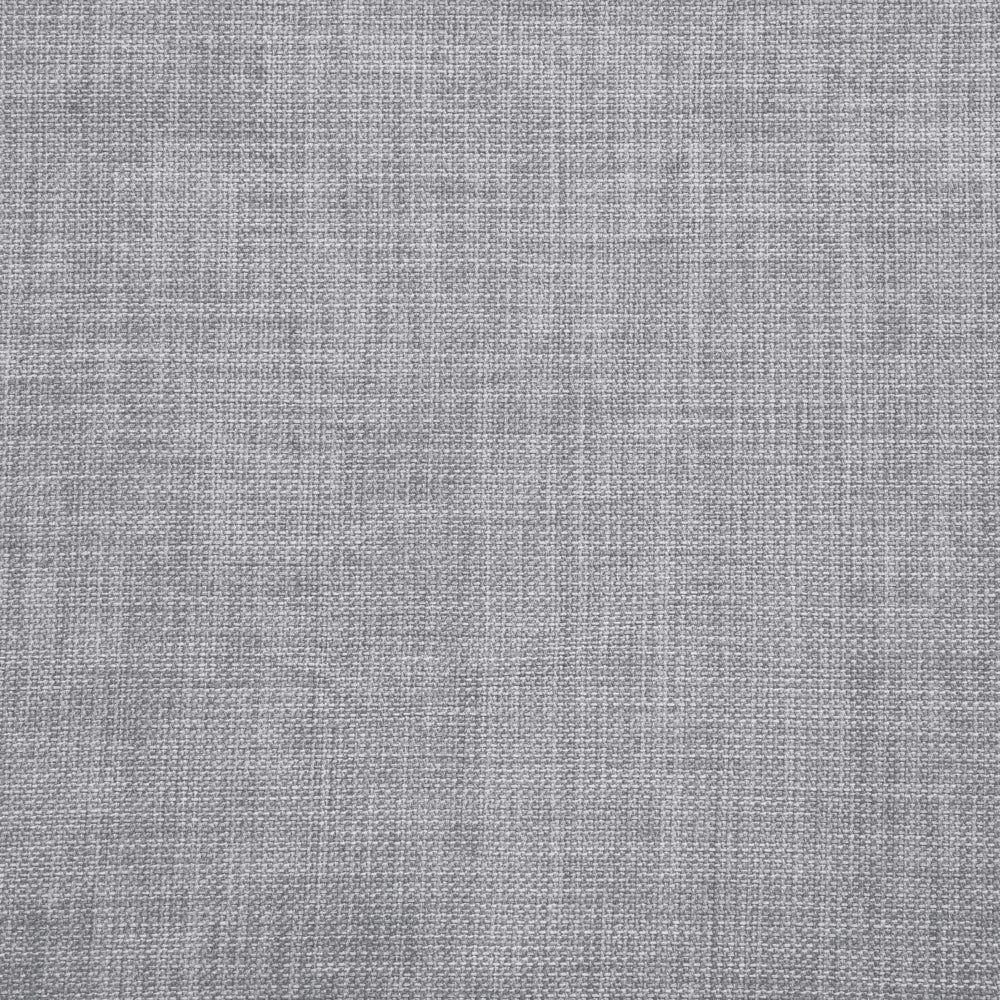Copri Letto Tessuto Grigio Chiaro per Letto 180 x 200 cm Sfoderabile Lavabile