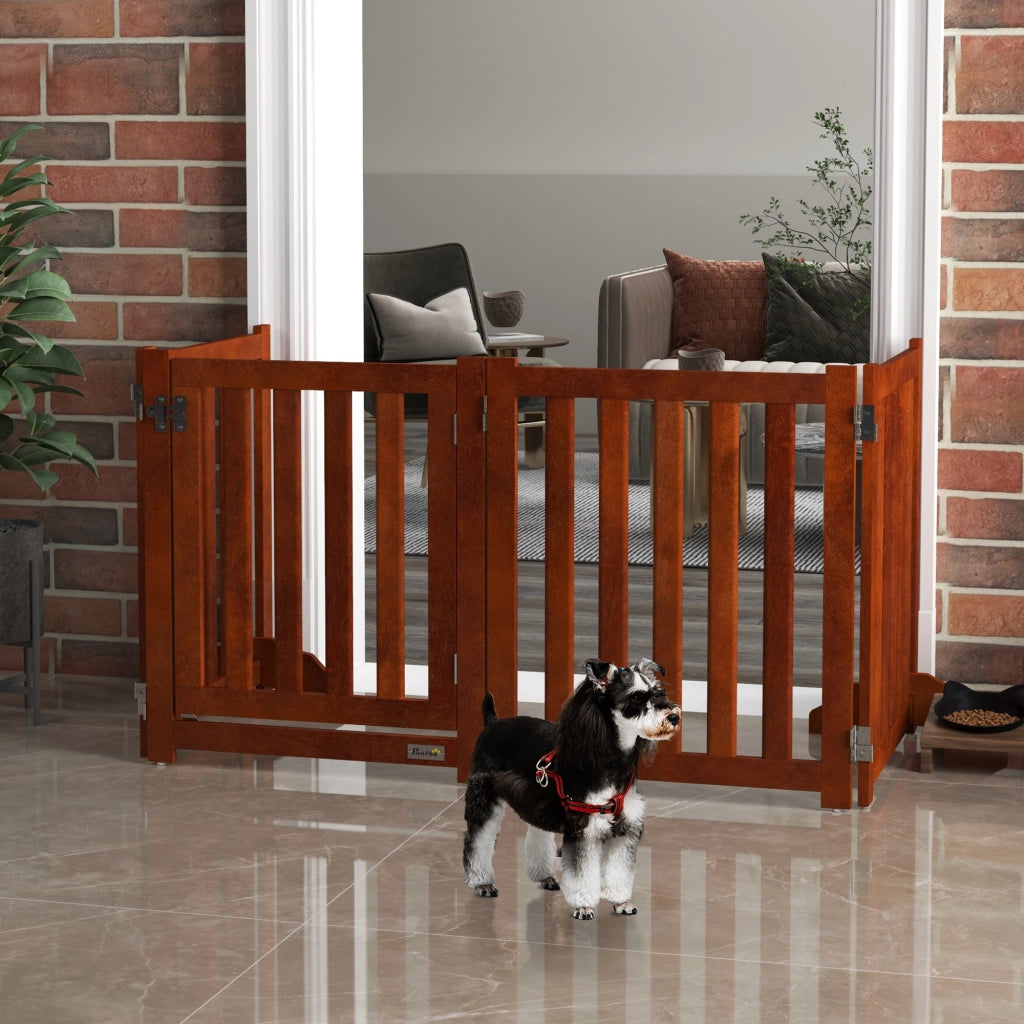 Barriera di Sicurezza per Cani ¨C Minimal ¨C 205x30x60 cm Marrone