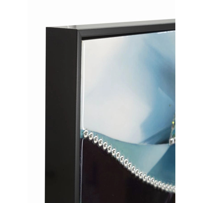 Dipinto Su Tela Laccato Pam Con Cornice -b- cm 62x4x92