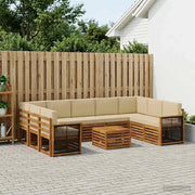 Set divani Legno di Acacia Massello 3384864