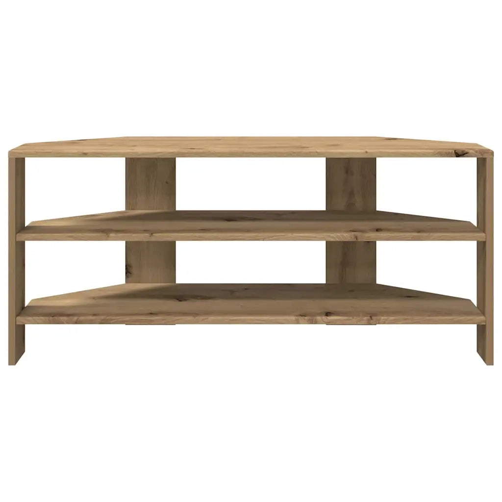 MobileTV | Armadietto TV | Mobile Porta TVAngolare Rovere artigianale 102x40,5x45cm