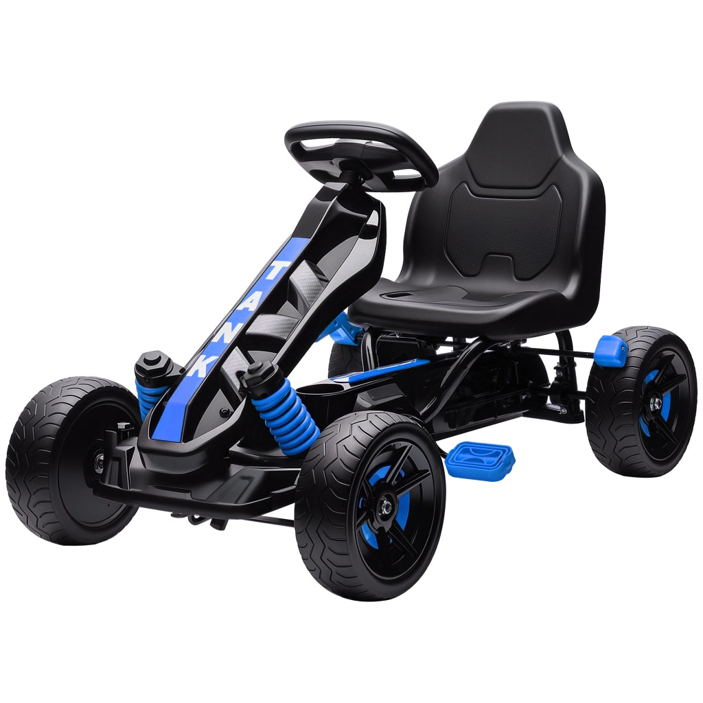 Pedalino per Bambini con Freno Automatico ¨C Minimal ¨C Metallo Blu