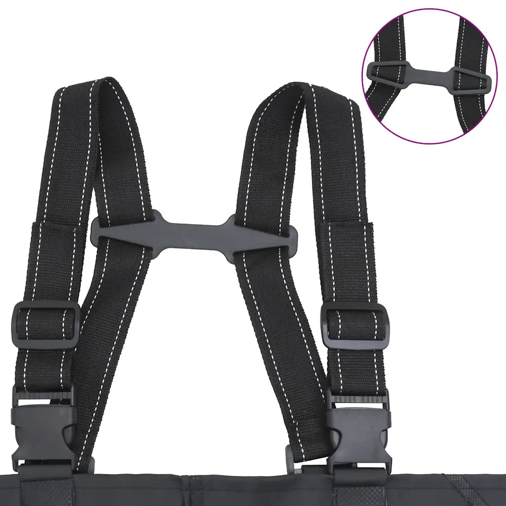 Wader con Stivali e Cintura Nero Taglia 41 4017002