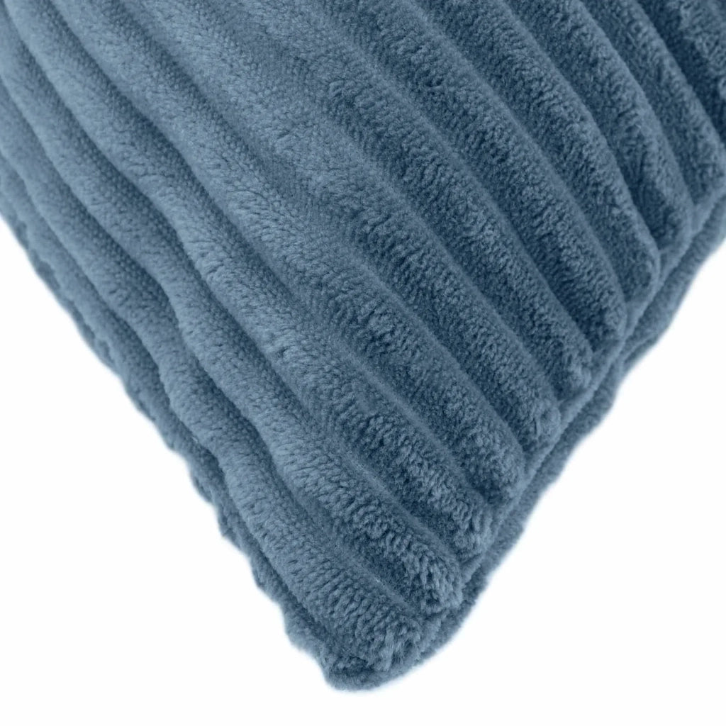 Federa 6 pcs ALMELO Blu 40 x 40 cm corduroy 914189