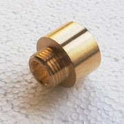 Prolunga ridotta da f 3/4 x m 1/2 in ottone giallo