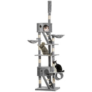 Albero per Gatti ¨C Minimal ¨C Grigio 240-260 cm