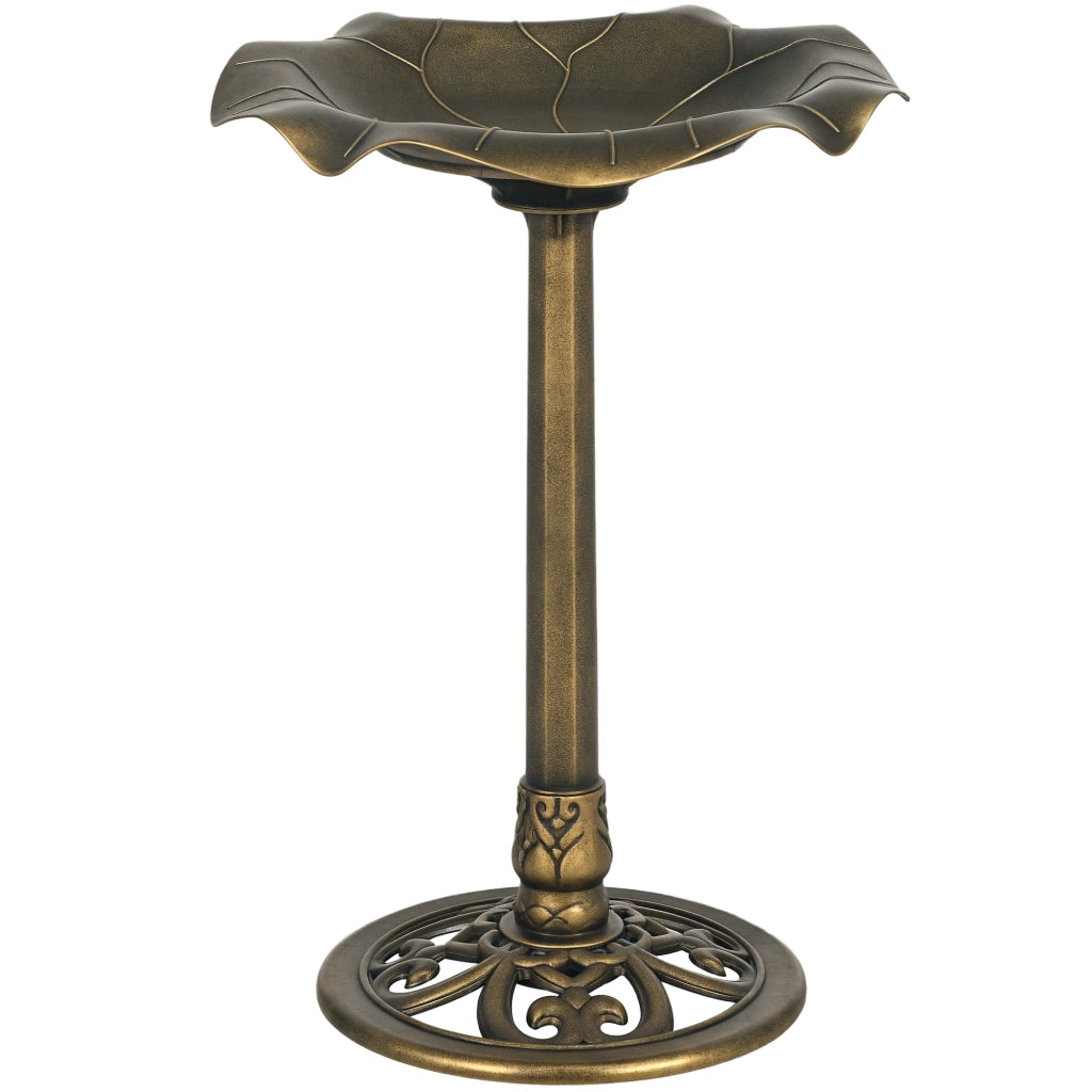 Vasca per uccelli ¨C zephmum ¨C bronzo ?50x71 cm