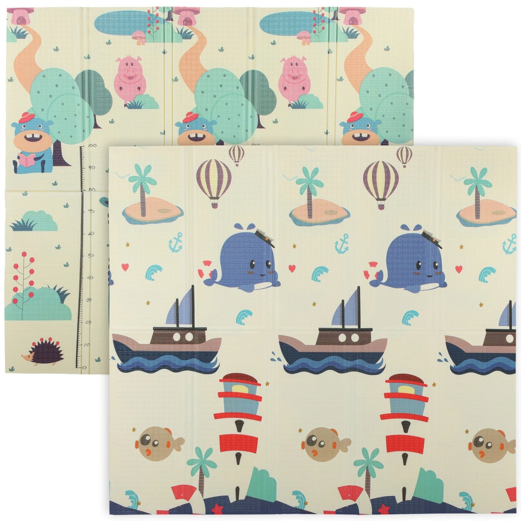 Tapis de jeu per bambini ¨C zephmum ¨C 196x176x1.5 cm multicolore