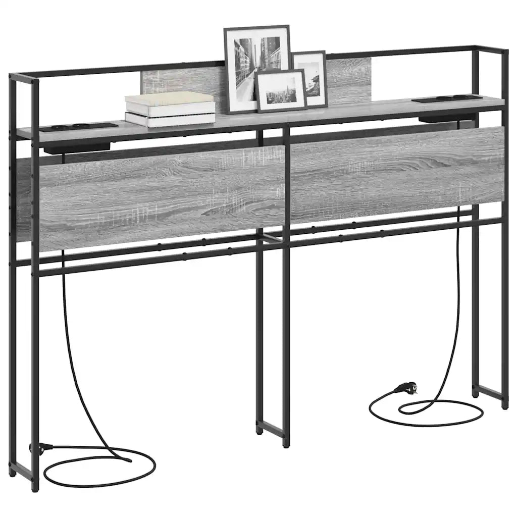 Testata contenitore Grigio sonoma Legno multistrato 859648