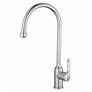 Trade Shop - Rubinetto Per Cucina Miscelatore Lavello Canna Alta Monocomando Silver 87260 -