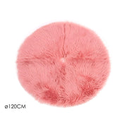 COPRIBASE ALBERO PELLICCIA 120CM ROSA.