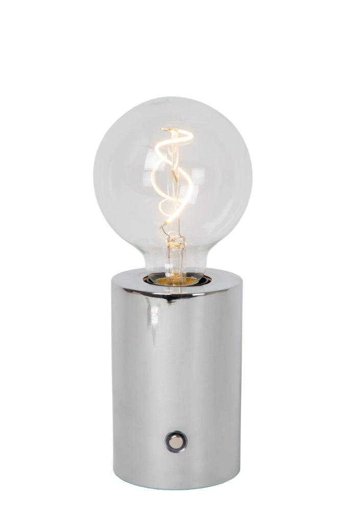 Lampada notturna LED touch VIVO argento Lucide