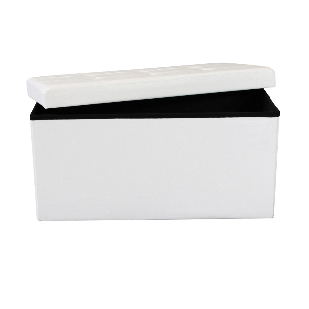 Pouf contenitore in similpelle - HARRIS