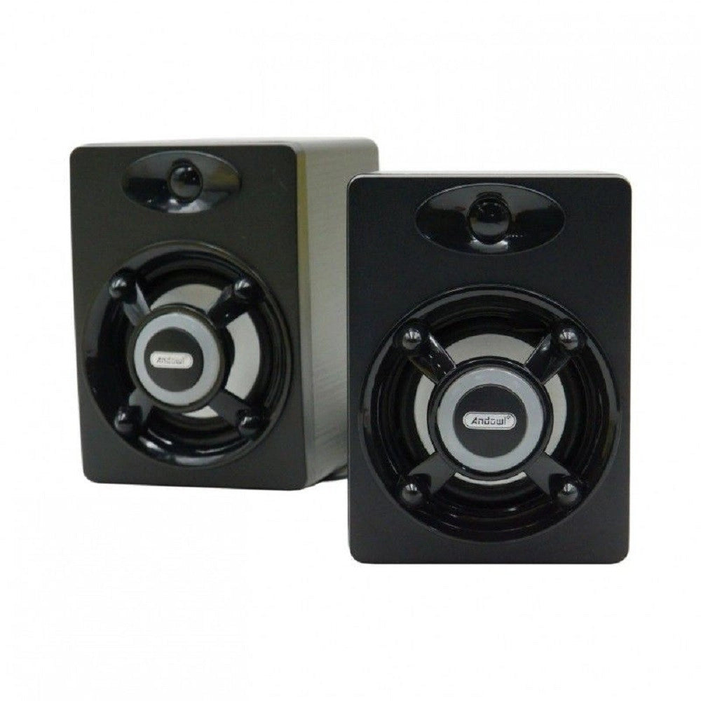 Trade Shop - Set Di Altoparlanti Per Computer Pc Q-yx31 Speaker Alimentazione Usb Canali 2.0 -