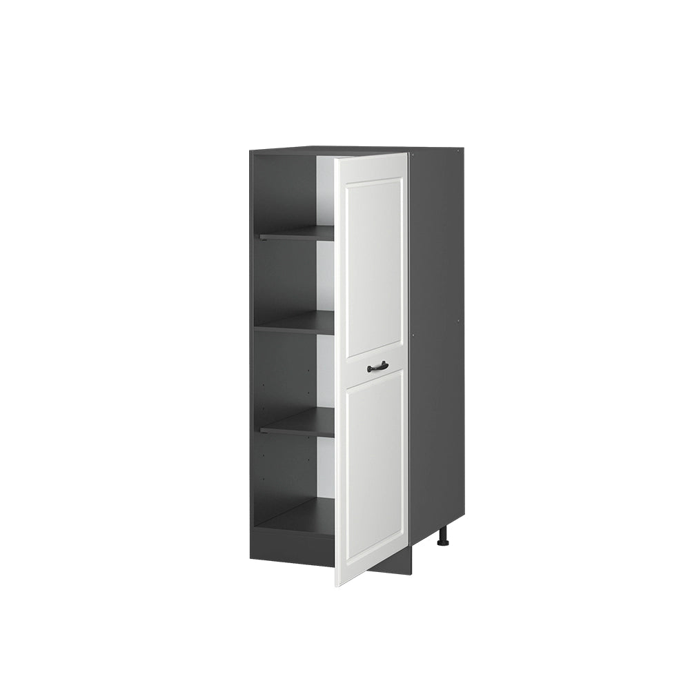 Mobile cucina dispensa R-Line Bianco rustico/Antracite 60 cm Vicco