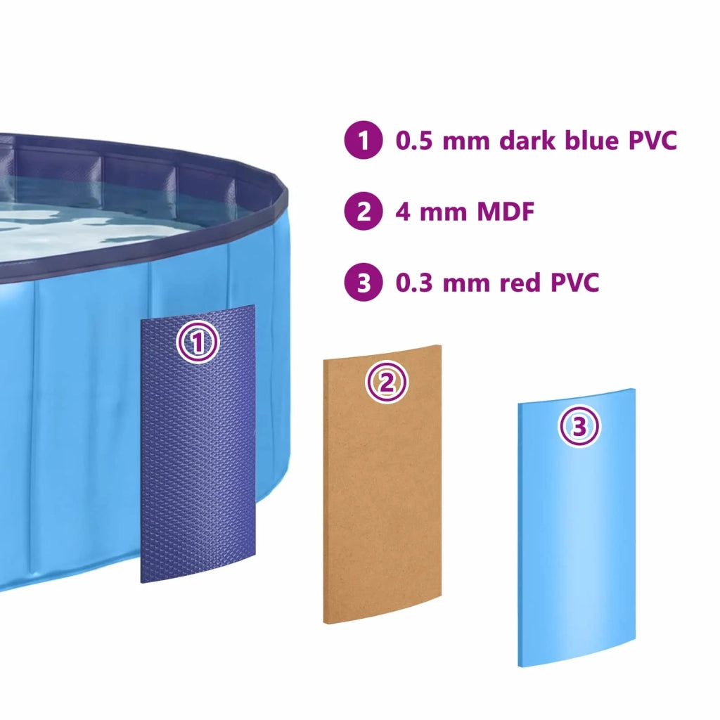 Piscina per bambini Blu ?300 x 38 cm CFW8616958