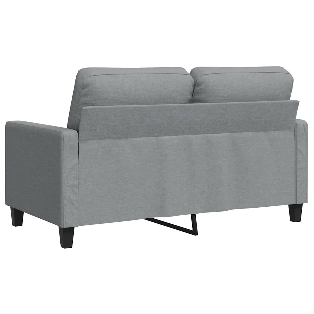Divano a 2 Posti-Sofa 2 Posti Grigio Chiaro 120 cm in Tessuto 288044