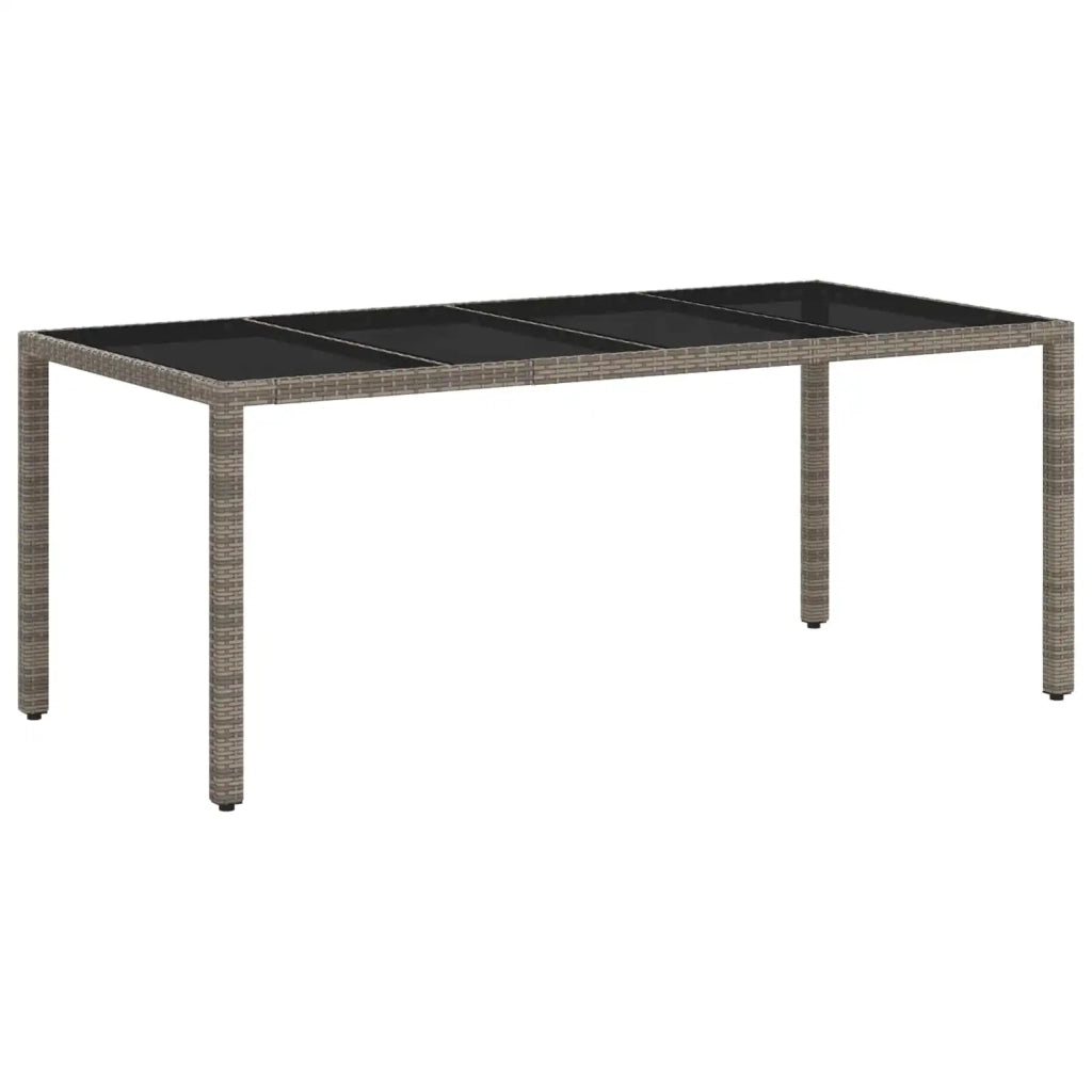 Set da pranzo per esterni 7 pz Grigio chiaro e grigio scuro 3422330