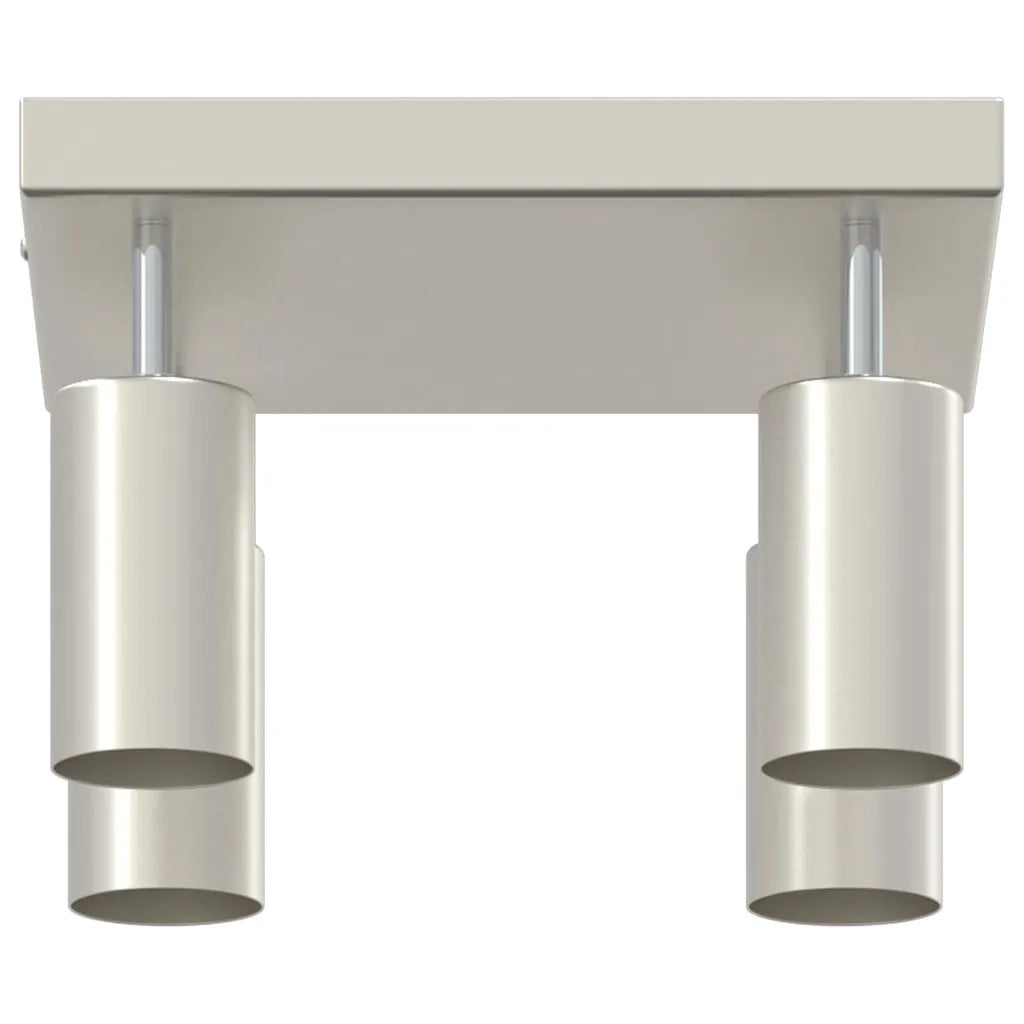 Faretto da soffitto Nichel 26 x 26 x 16 cm Metallo 4108202