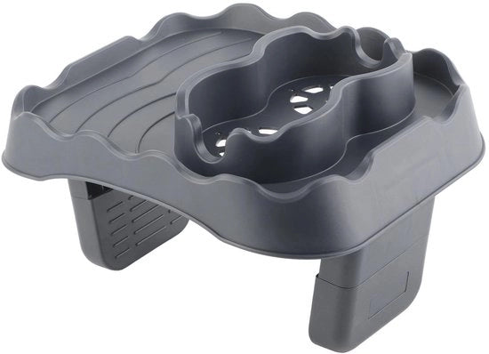 Porta bicchieri regolabile - materiale TPU antiscivolo - porta bicchieri per vasca idromassaggio - porta bicchieri per piscine - porta bicchieri per centri benessere - grande spazio per snack e bevande - contenitore per bevande