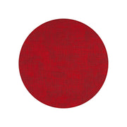 Tovaglietta tonda doubleface 38 cm rossa