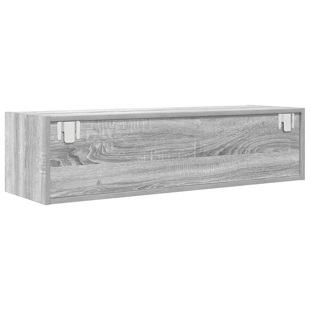 Mobile TV Grigio Sonoma 100x31x25,5 cm in Legno Multistrato 861482