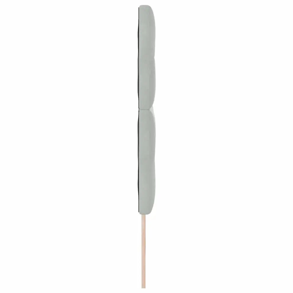 Testiera Grigio chiaro 160 cm Velluto 3337841