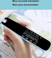 Apparecchio di lettura per dislessici con schermo touchscreen LCD - Lettore di pennarelli digitali - Penna per gli esami per studenti - Apparecchio di traduzione di testo in voce - Scansiona per tradurre 

Modello: BLUE