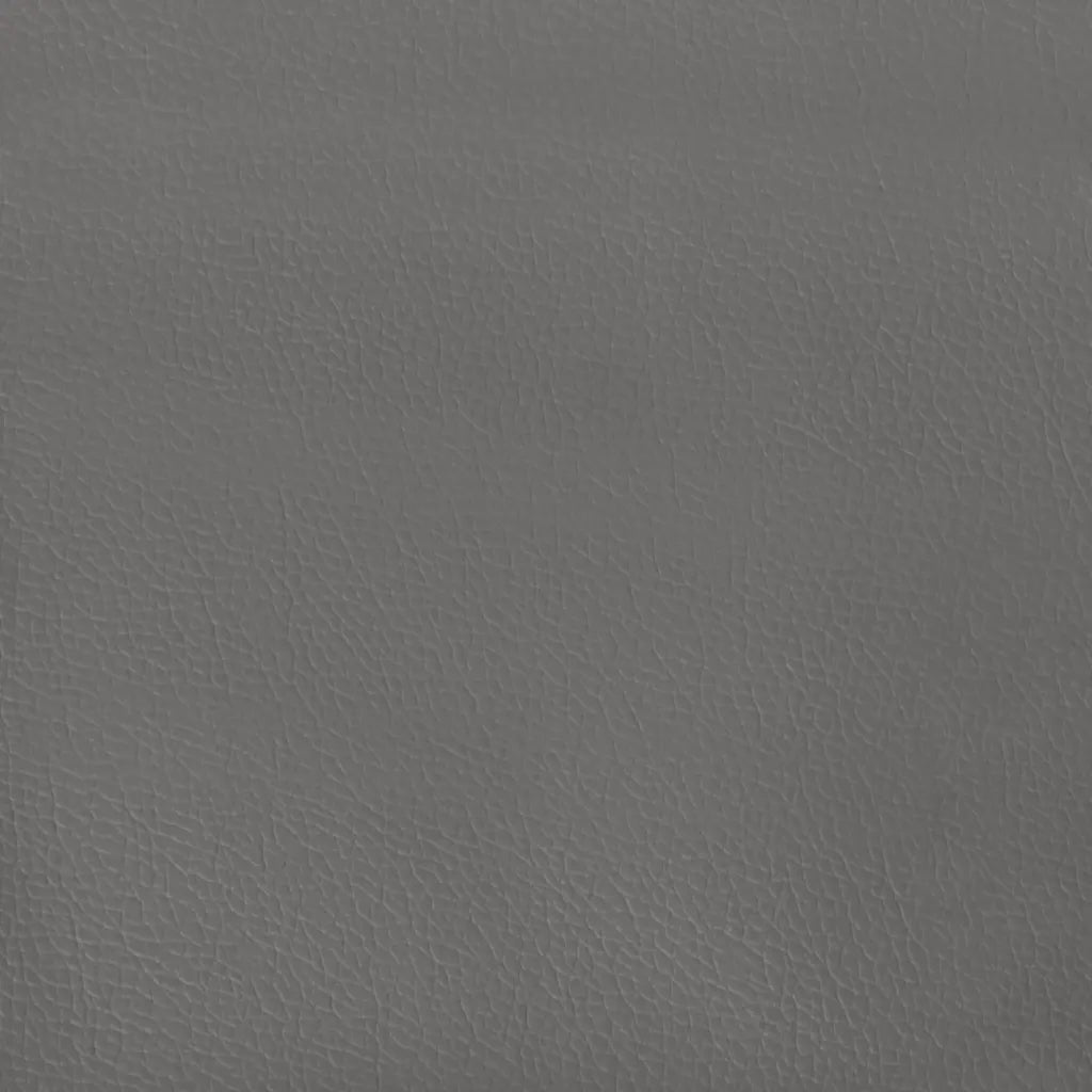 Testiera | Testata ad Orecchio Grigio Scuro 93x23x118/128cm in Similpelle