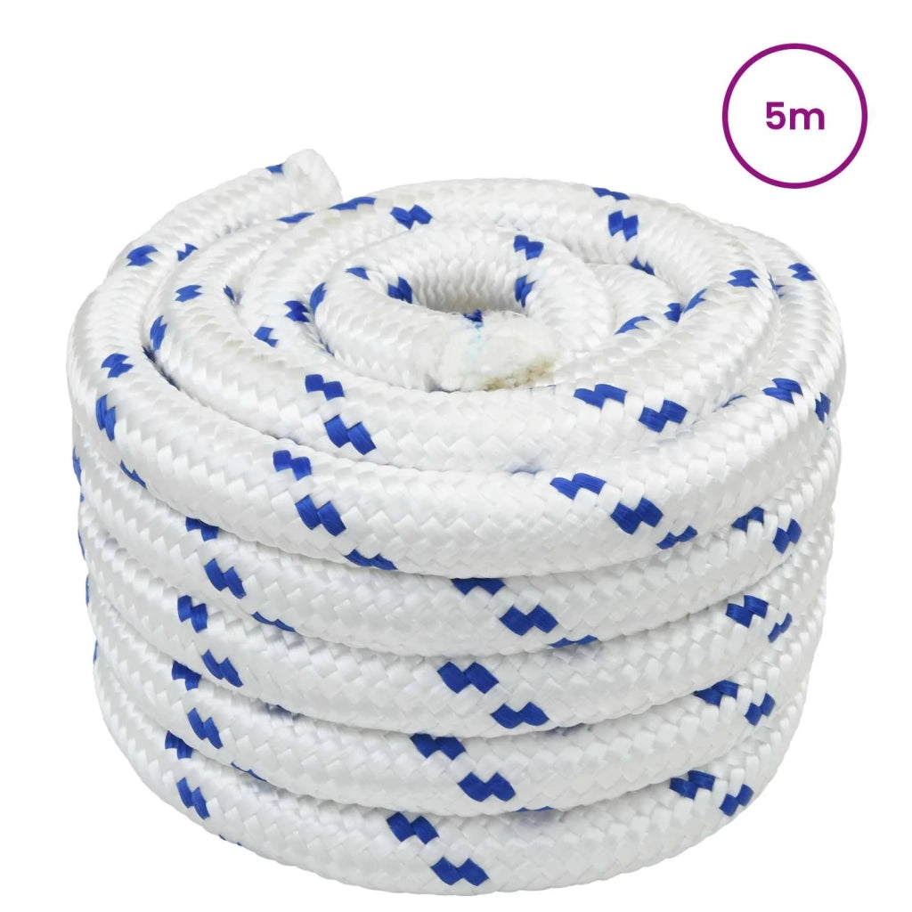 Corda da Barca 5 m 5 Bianco e Blu PP 42029552