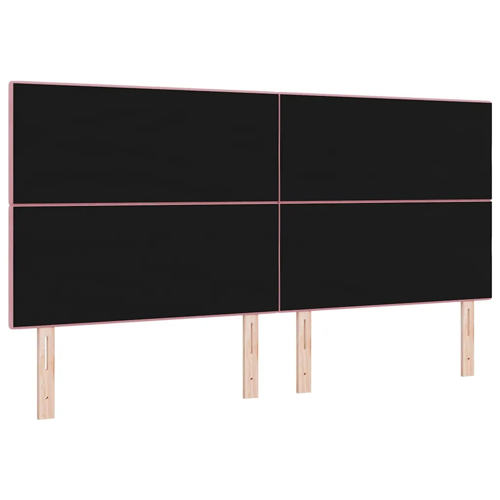 Testiera | Testata Rosa 200 cm Velluto
