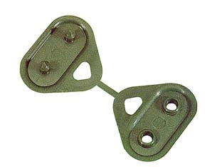 CLIPS PER FISSAGGIO RETI OMBREGGIANTI - 100 pezzi T-REX