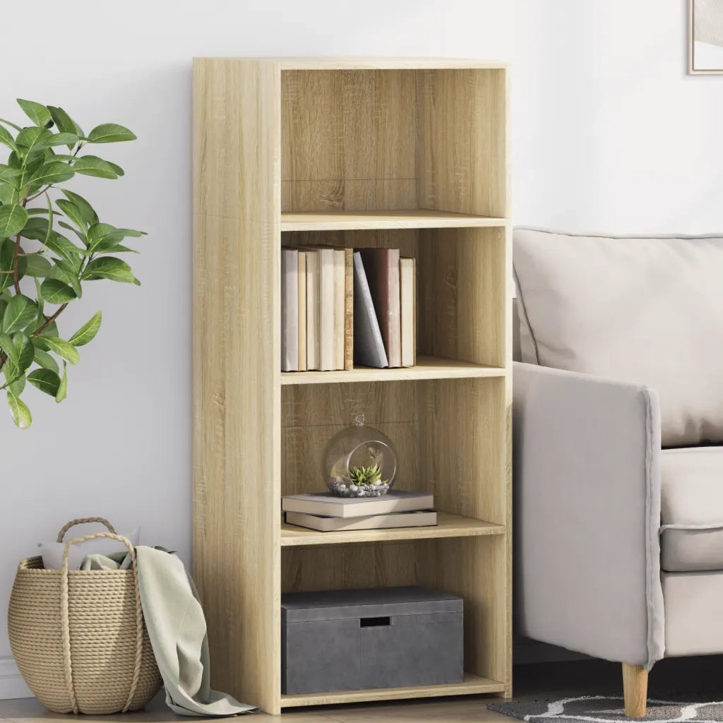 Credenza-Buffet-Armadio da cucina Rovere Sonoma 50x41x124 cm in Legno Multistrato