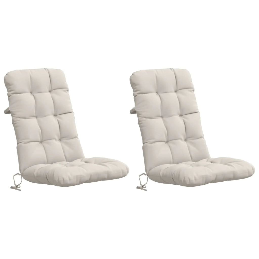 Cuscini per Sedia Alta in 2 Pezzi VIANEN 2 pcs 100% Poliestere 953755