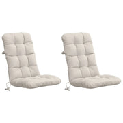 Cuscini per Sedia Alta in 2 Pezzi VIANEN 2 pcs 100% Poliestere 953755
