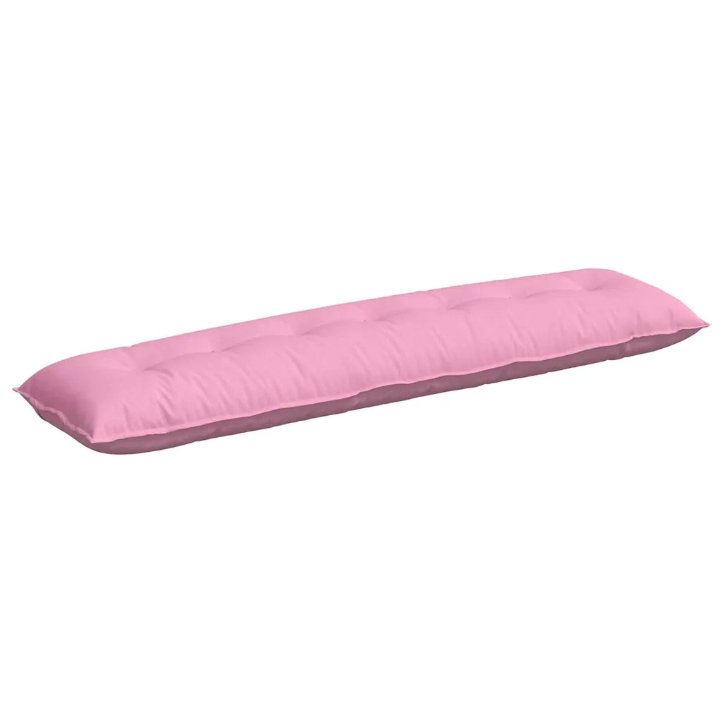 Cuscino per Schiena Rosa 200 x 19 x 50 cm Tessuto 42014974
