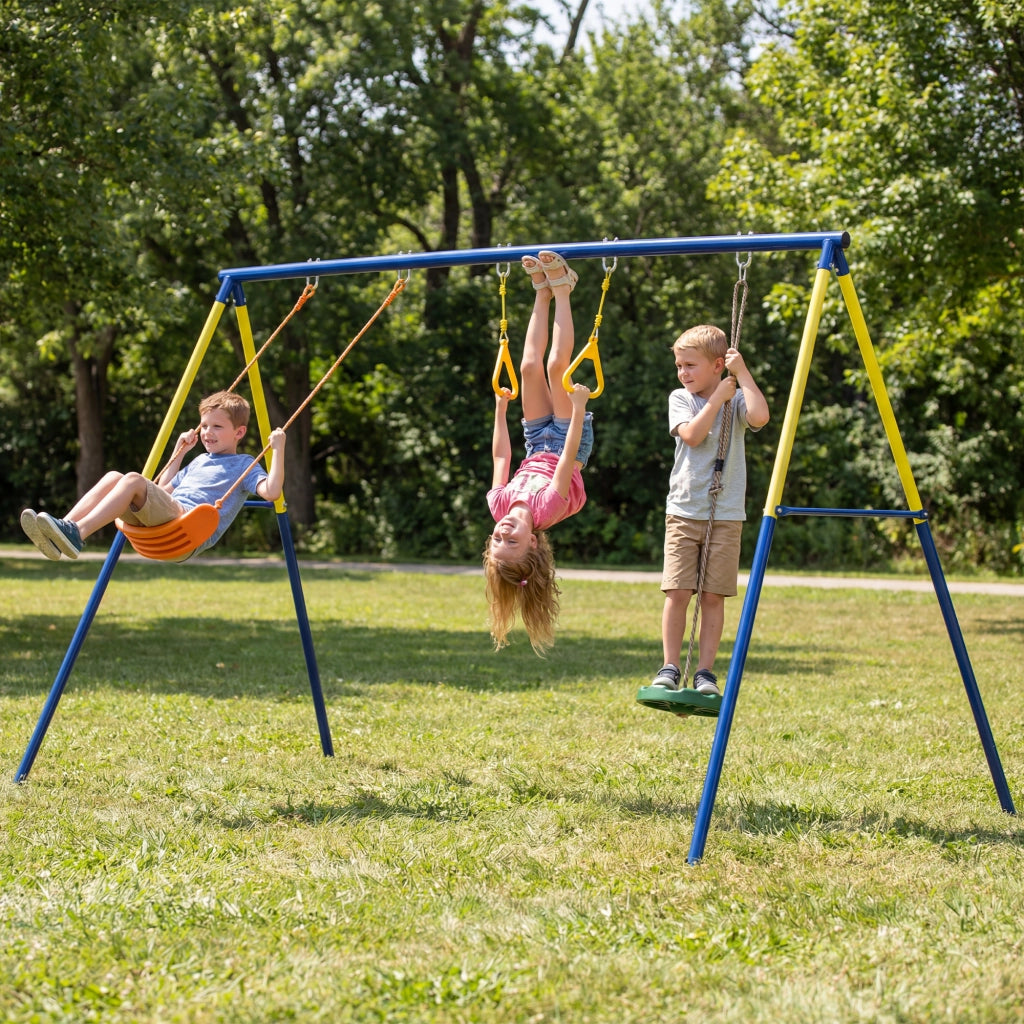 Altalena per bambini 3 in 1 ¨C zephmum ¨C Multicolore
