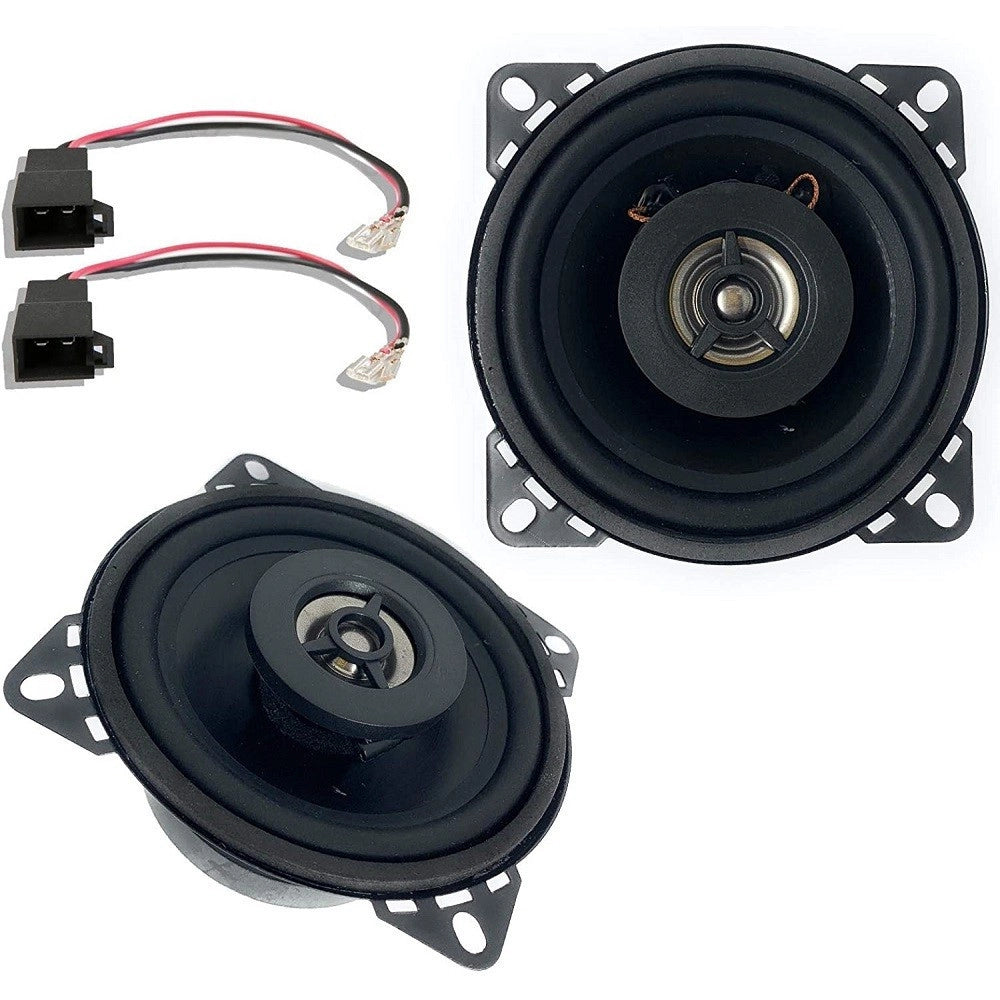 Trade Shop - Altoparlanti Casse Autoradio Incasso 10cm 200 W Compatibile Con Tutte Le Vetture -