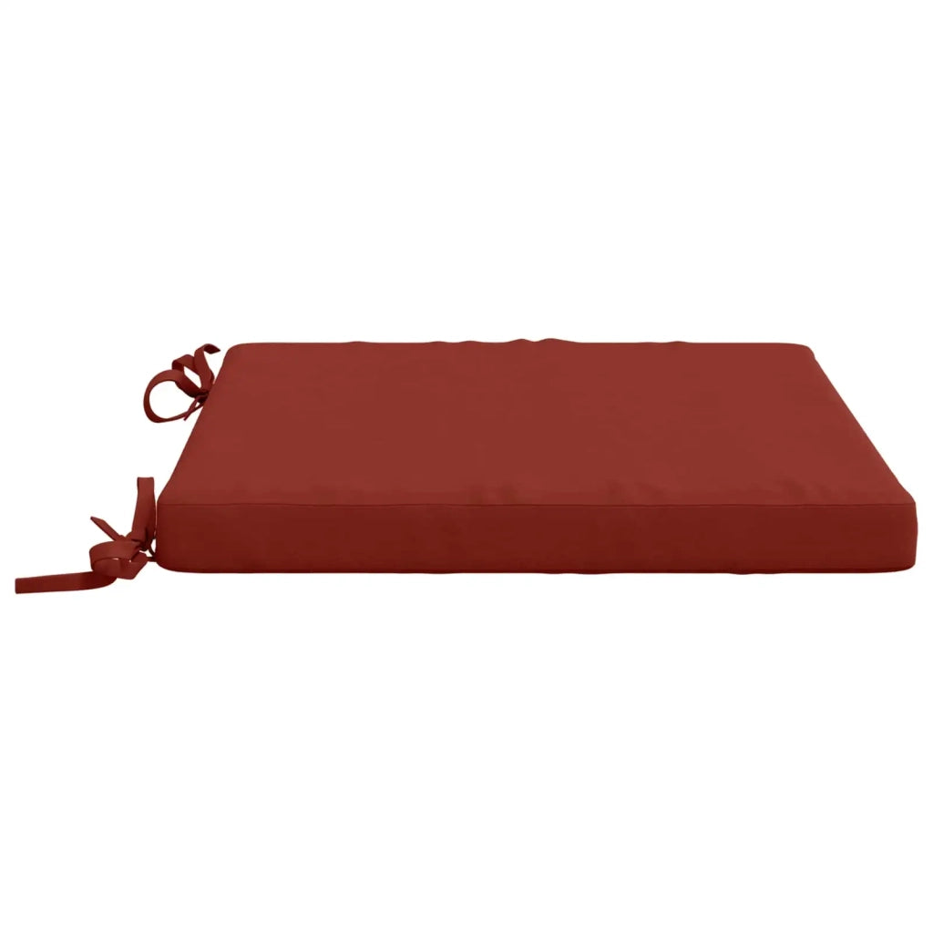 Cuscini per Sedia in 4 Pezzi SOEST 4 pz 100% Poliestere Rosso 944448