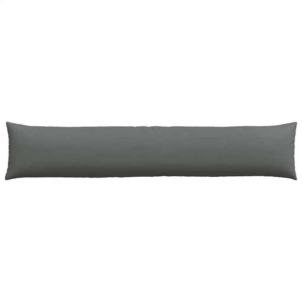 Cuscini da Divano 2 pcs Grigio scuro 200 x 40 cm Tessuto 42013869