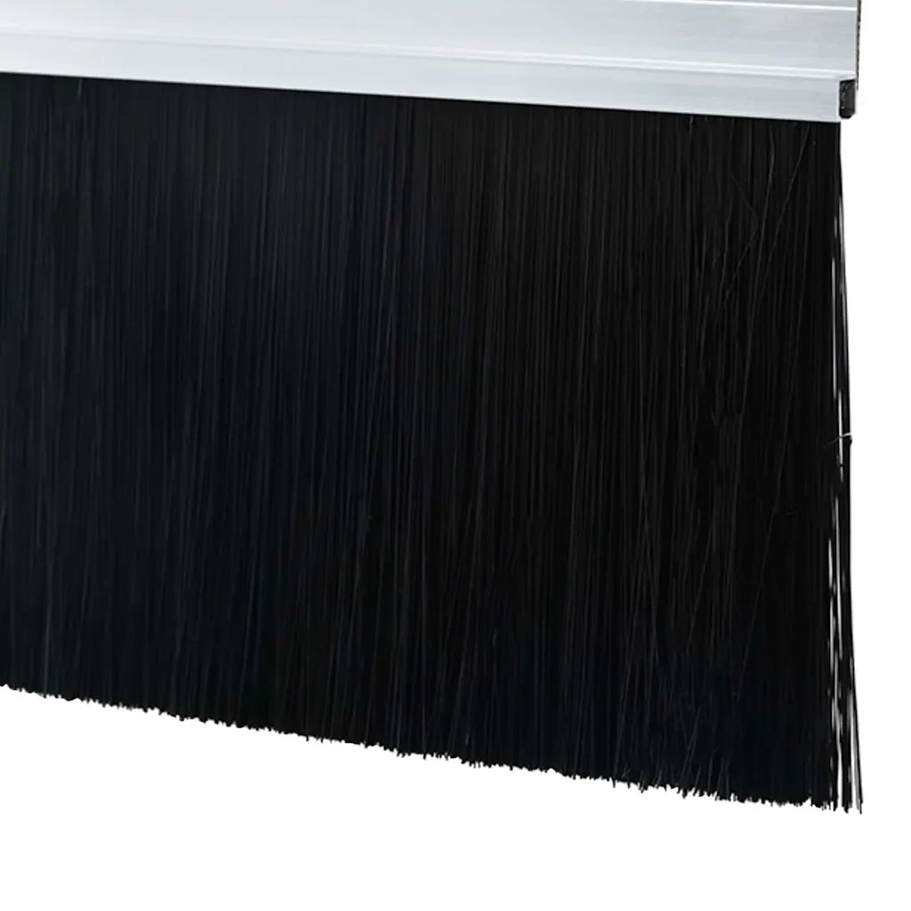 Spazzole per porte autoadesive 12 pz Argento 100 cm CFW6360124