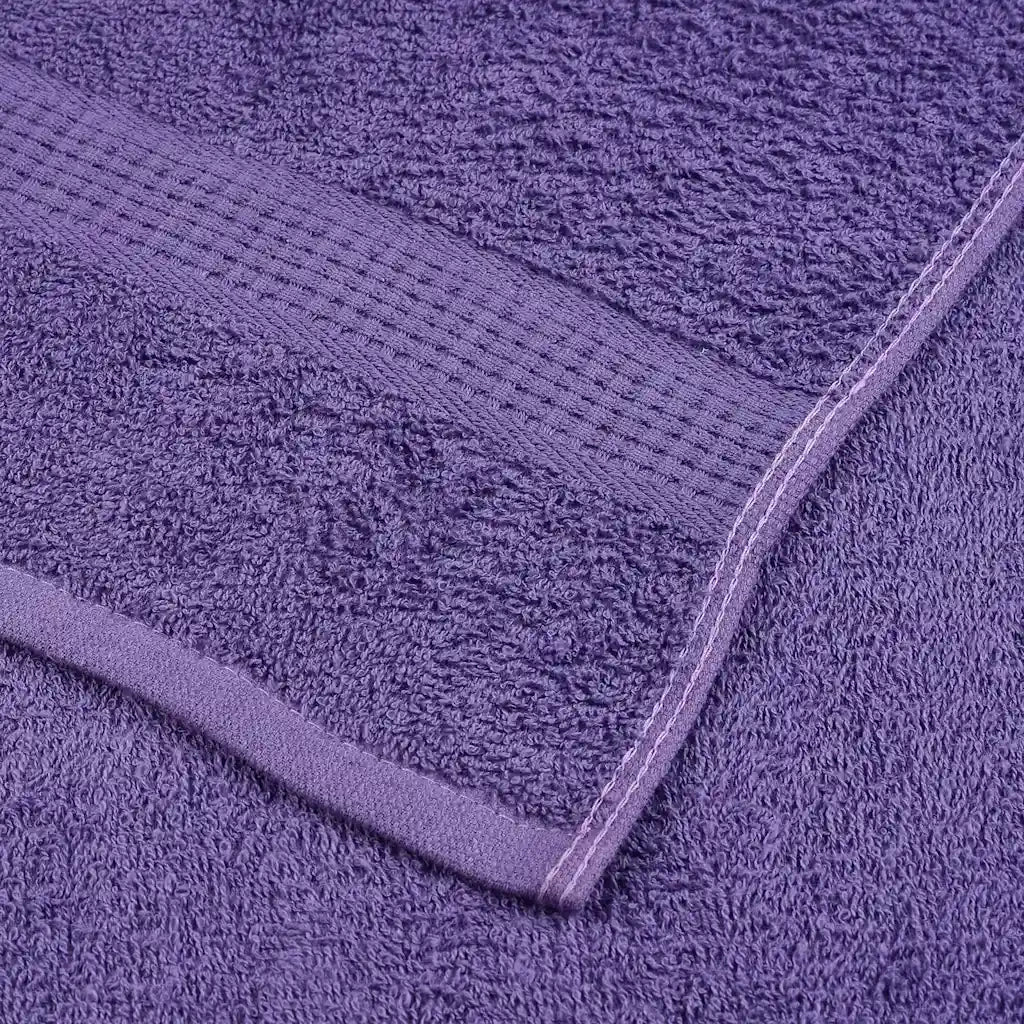 Asciugamani per sauna FROGN 10 pezzi Viola 80x200 cm 360 g/m2