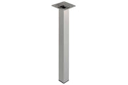 Piede Quadro Alluminio 25X25 H300 Set 5 Pezzi - Masidef