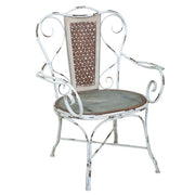 Poltrona in metallo 75,5x59x95h cm